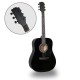 Condorwood AD-170 BK akustiline kitarr