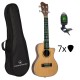 Condorwood UC-2440C kontsert ukulele koos STARTER komplektiga