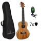 Condorwood UC-2460 kontsert ukulele koos STARTER komplektiga