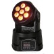 Flash LED 7x10W RGBW 4in1 liikuva peaga valgusti