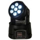 Flash LED 7x10W RGBW 4in1 liikuva peaga valgusti
